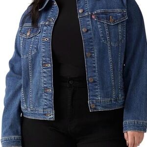 Levi's plus size denim Trucker Jacket -3X